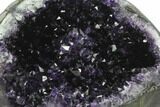 Top Quality, Amethyst Geode With Metal Stand - Uruguay #126147-3